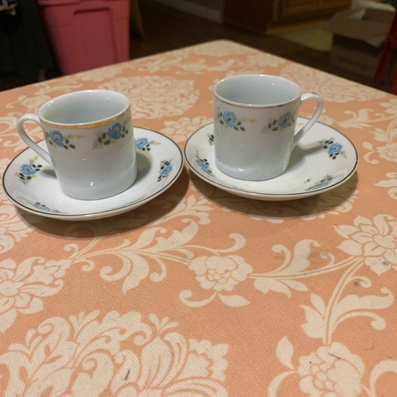 24 pc vintage china tea set miniature perfect condition still in box never used - Picture 10 of 13